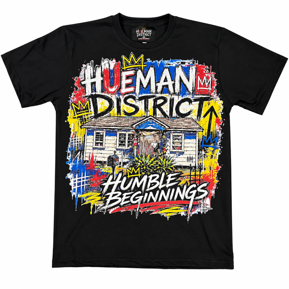 HueMan District Humble Beginnings T-shirt front