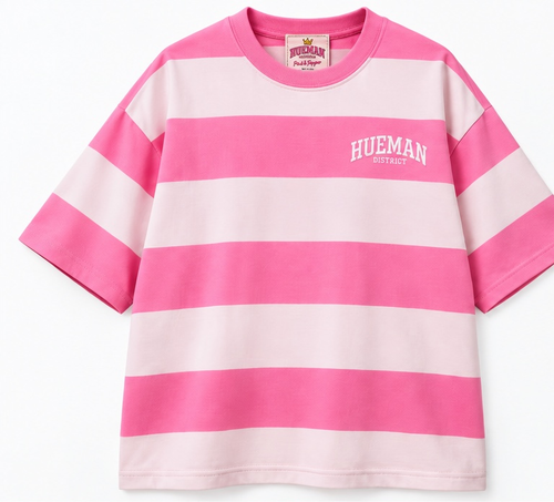 Pink & Proper oversized tee front